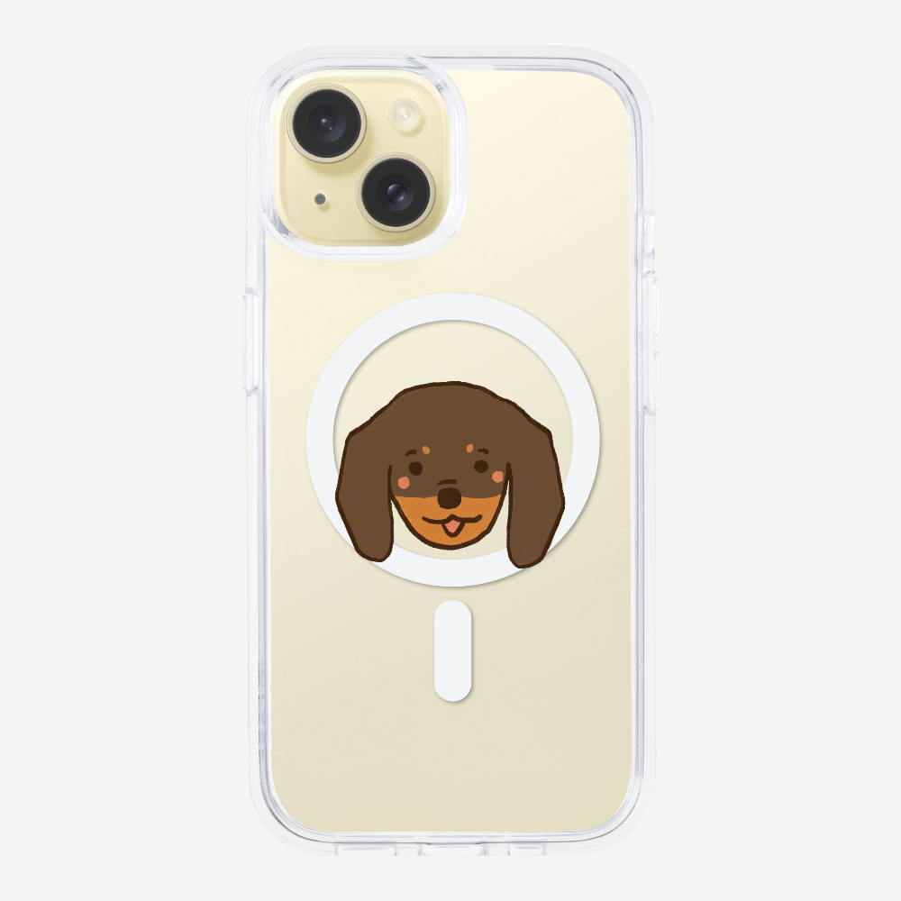 Germany Brown Dachshund Phone Case