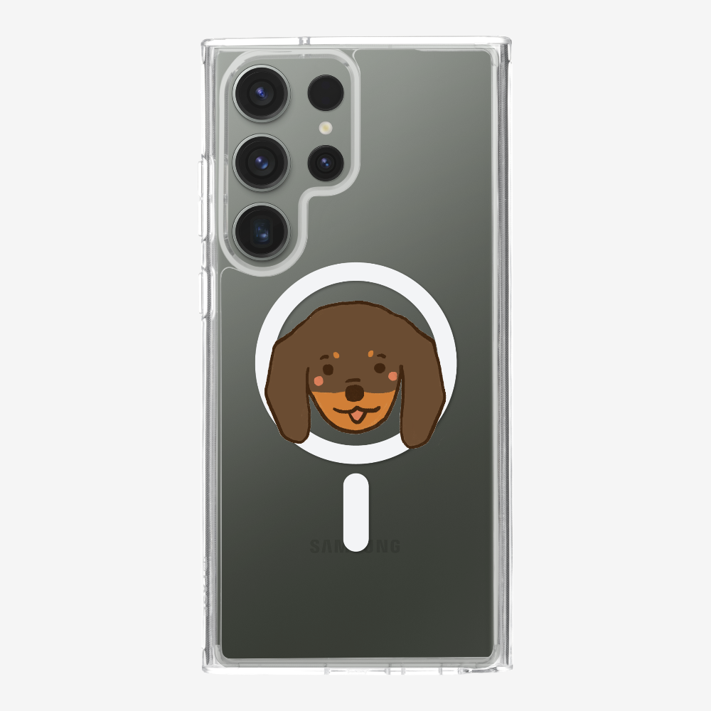 Germany Brown Dachshund Phone Case