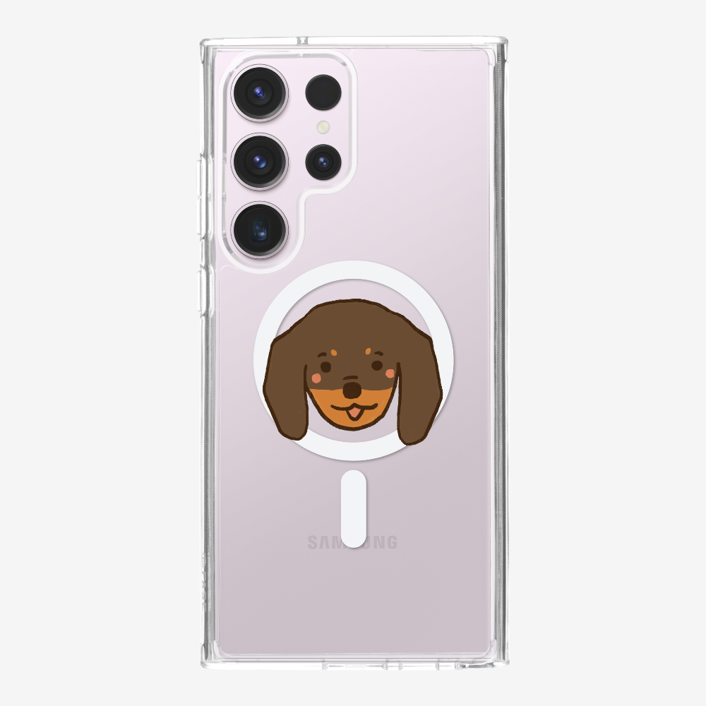 Germany Brown Dachshund Phone Case