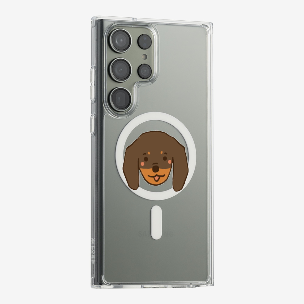 Germany Brown Dachshund Phone Case