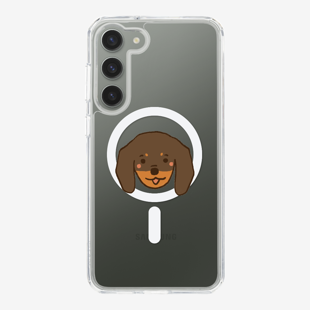 Germany Brown Dachshund Phone Case