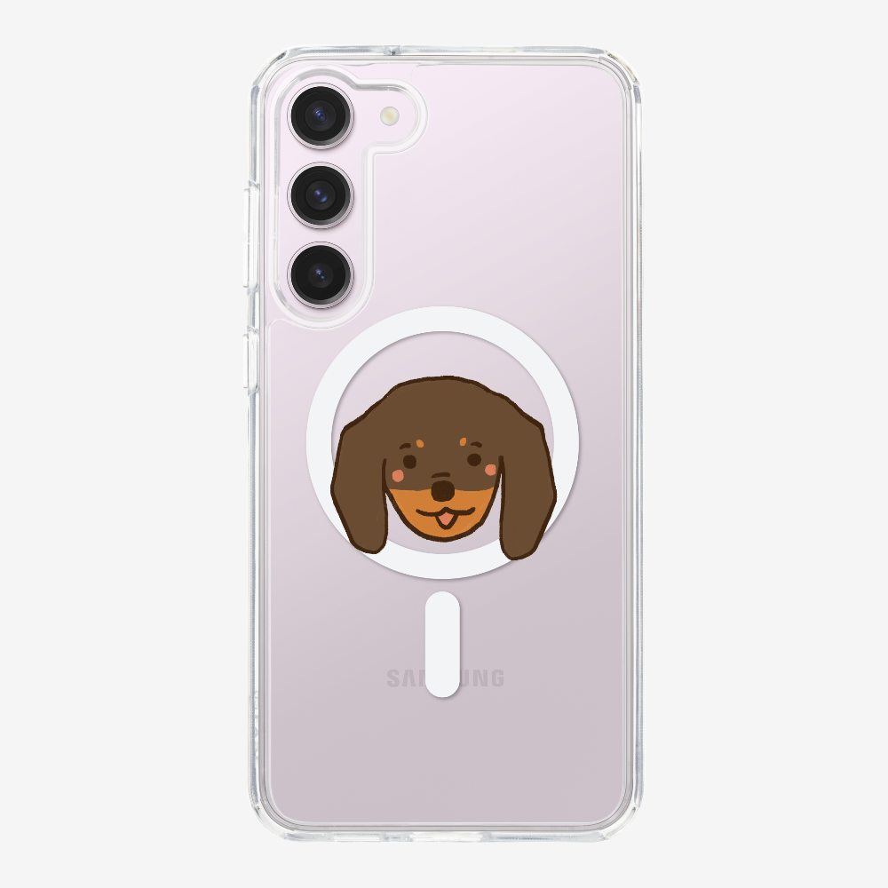 Germany Brown Dachshund Phone Case