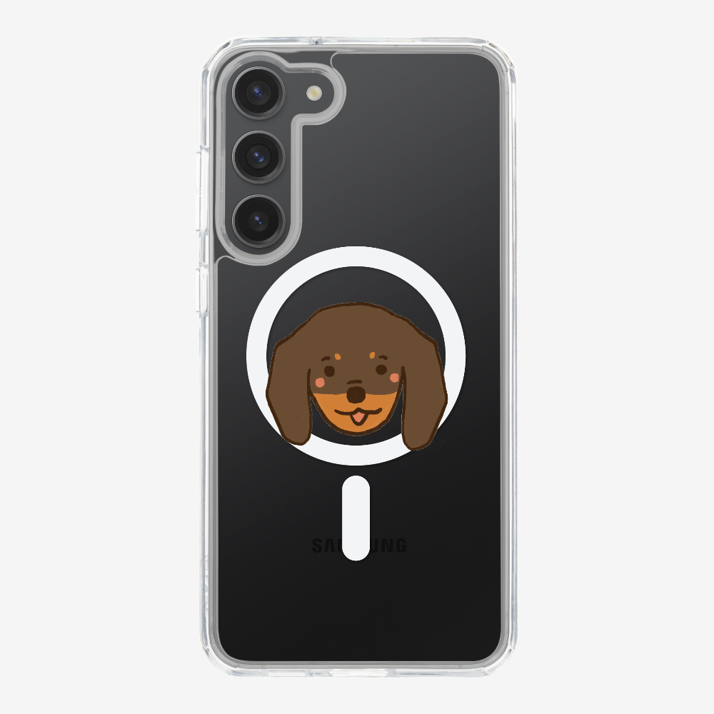 Germany Brown Dachshund Phone Case