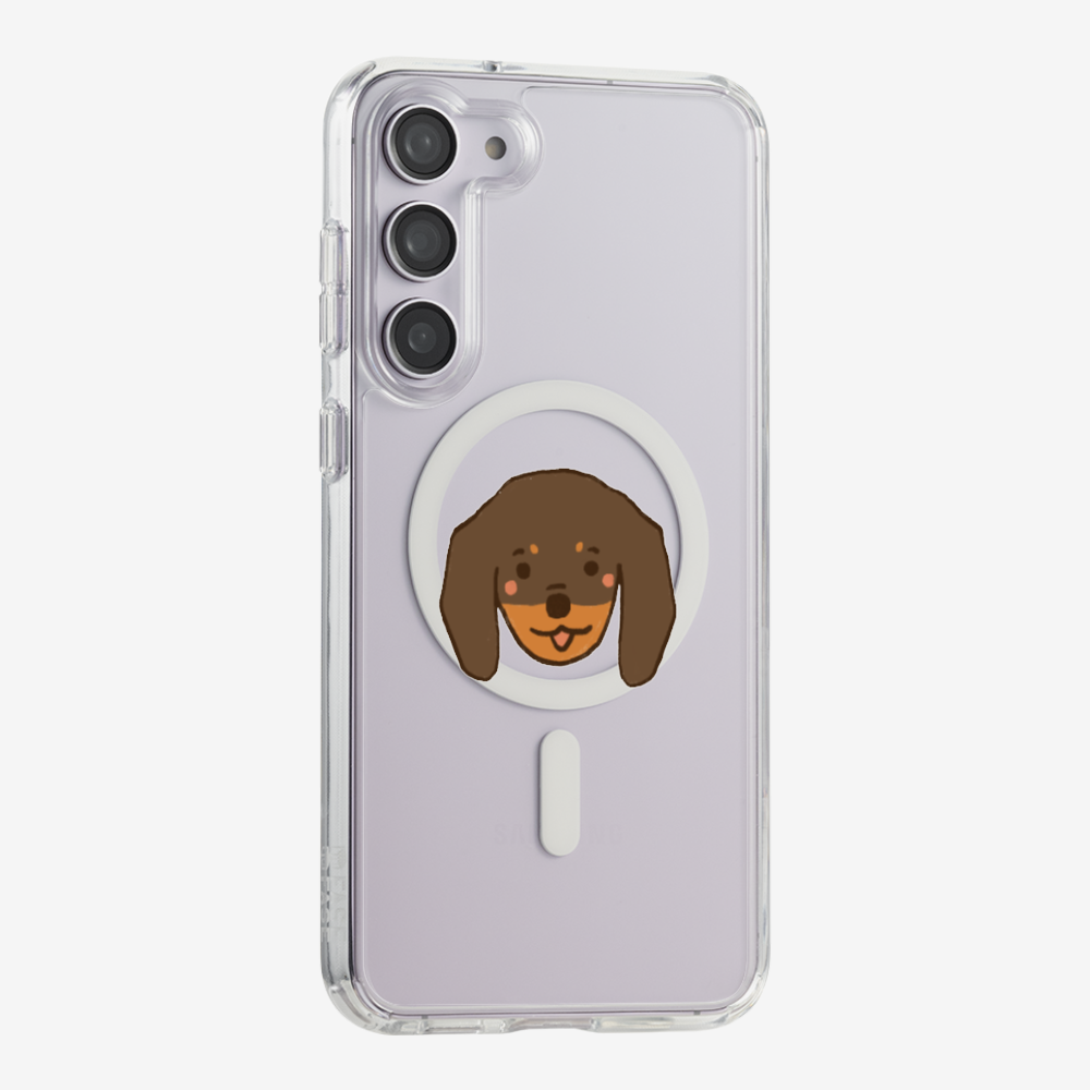 Germany Brown Dachshund Phone Case