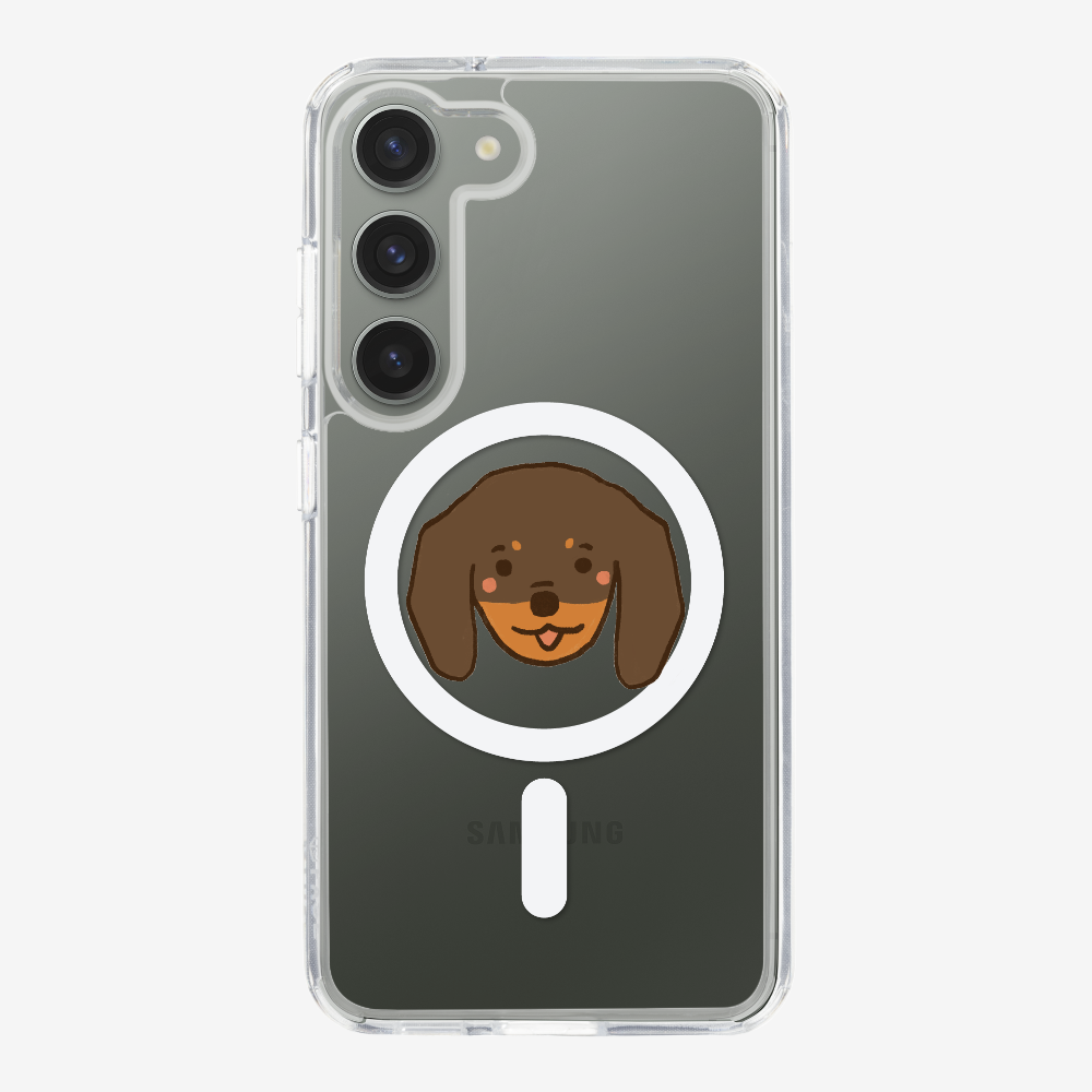 Germany Brown Dachshund Phone Case