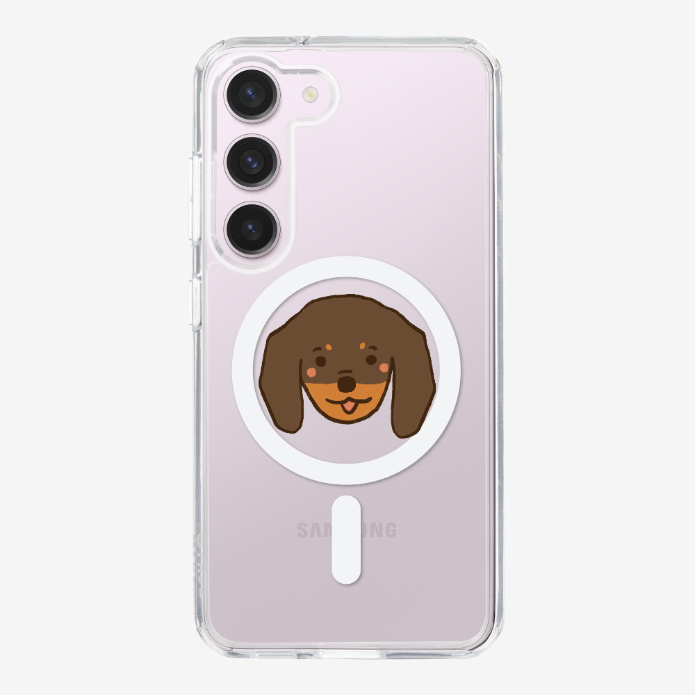 Germany Brown Dachshund Phone Case