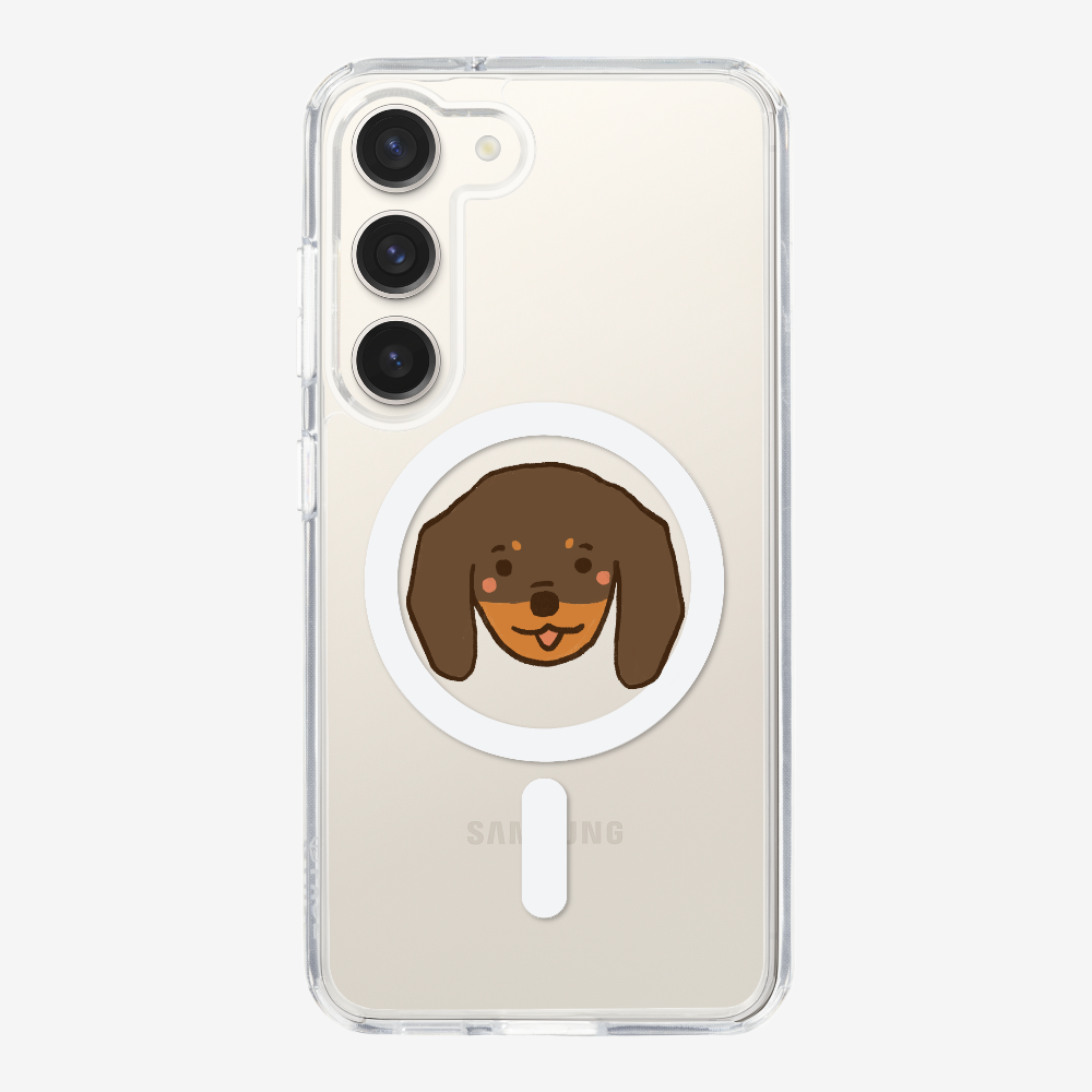 Germany Brown Dachshund Phone Case