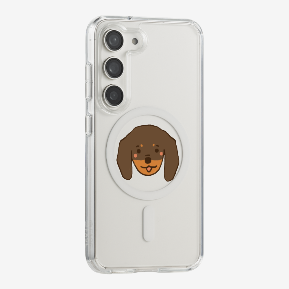 Germany Brown Dachshund Phone Case