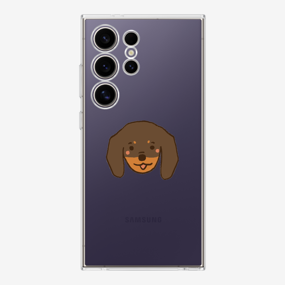 Germany Brown Dachshund Phone Case