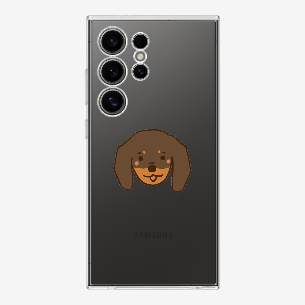 Germany Brown Dachshund Phone Case