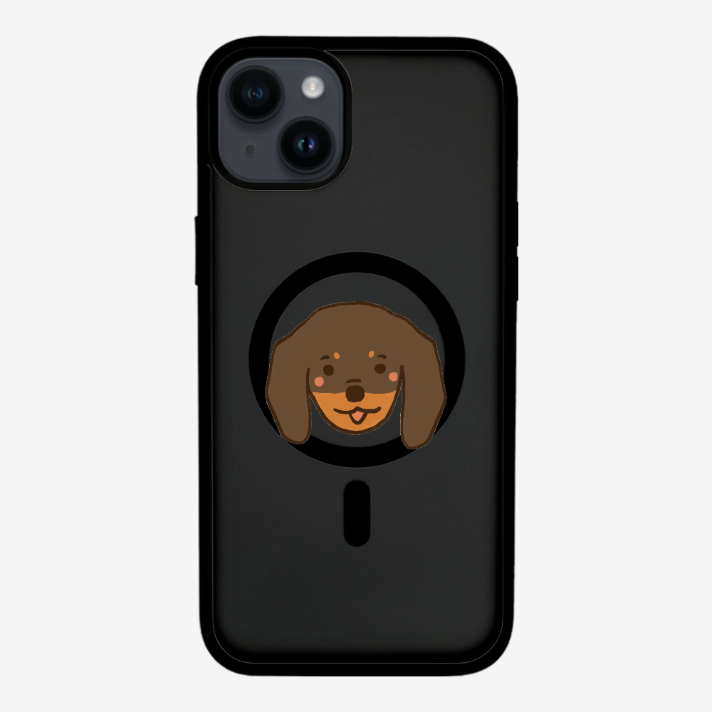 Germany Brown Dachshund Phone Case