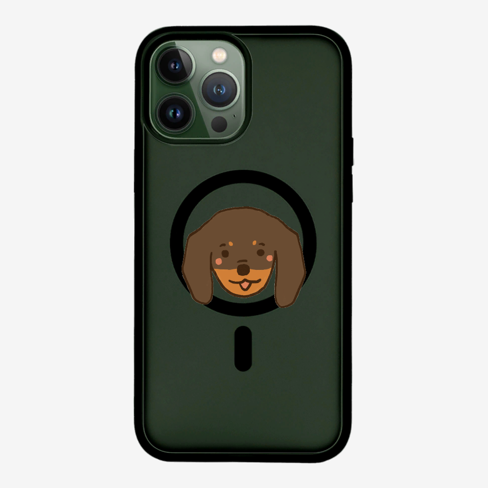 Germany Brown Dachshund Phone Case