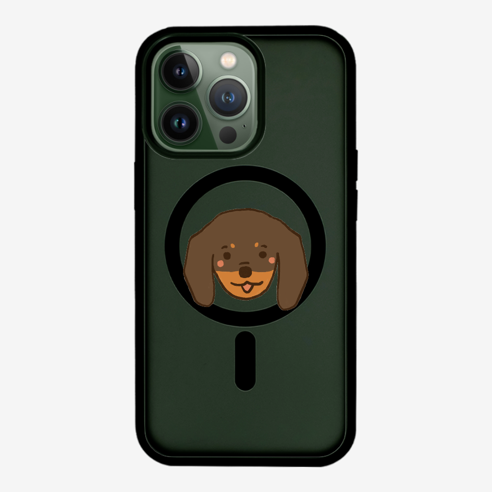 Germany Brown Dachshund Phone Case