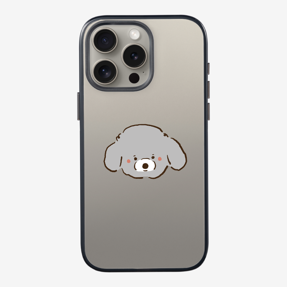 Germany Grey Poodle Phone Case