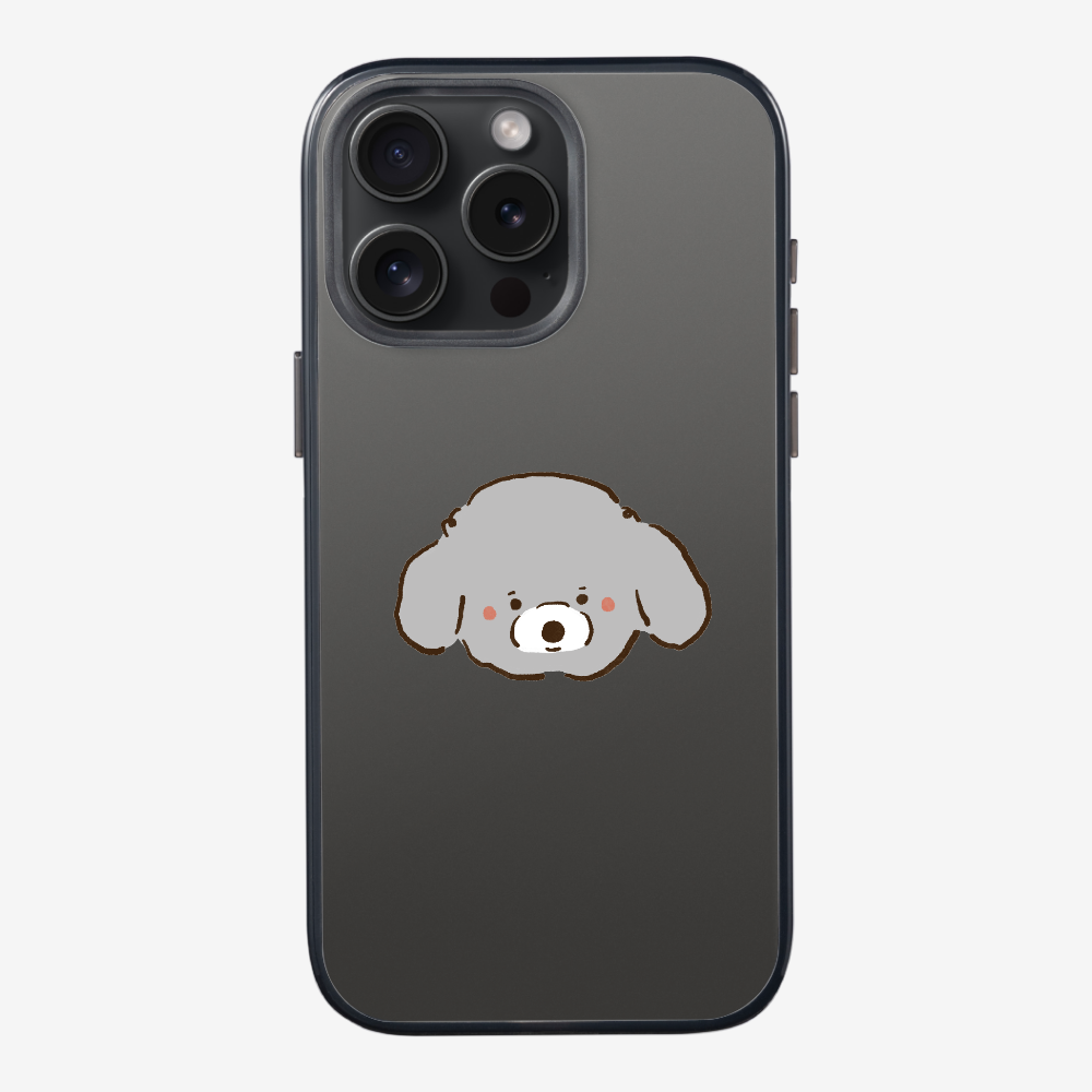 Germany Grey Poodle Phone Case