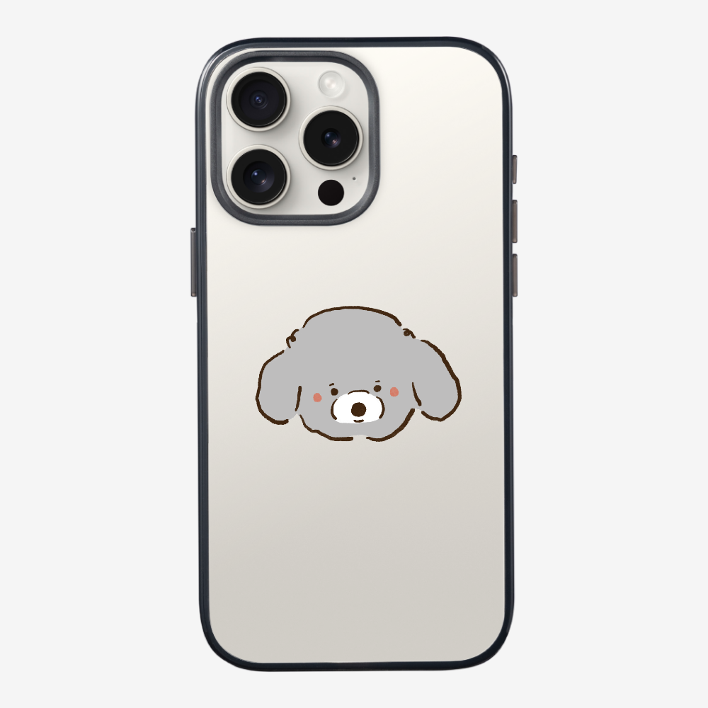 Germany Grey Poodle Phone Case