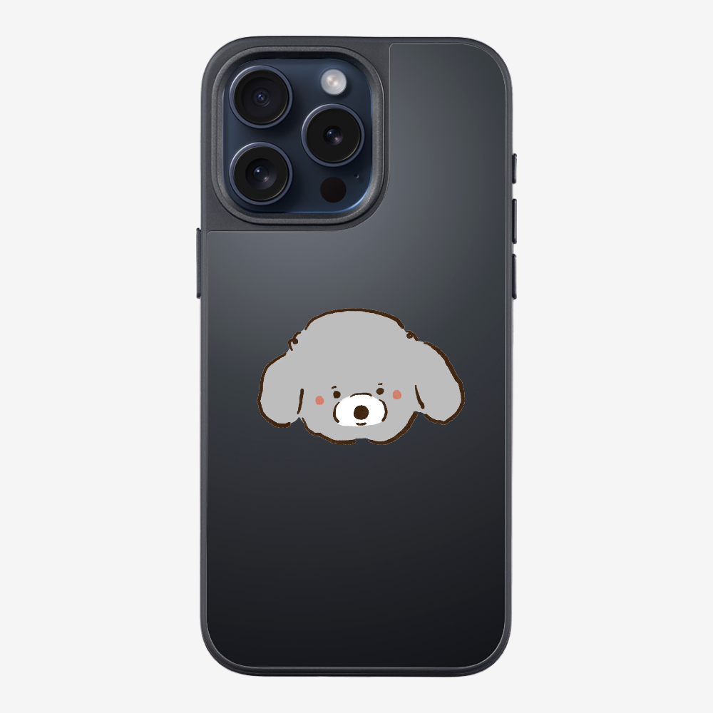 Germany Grey Poodle Phone Case