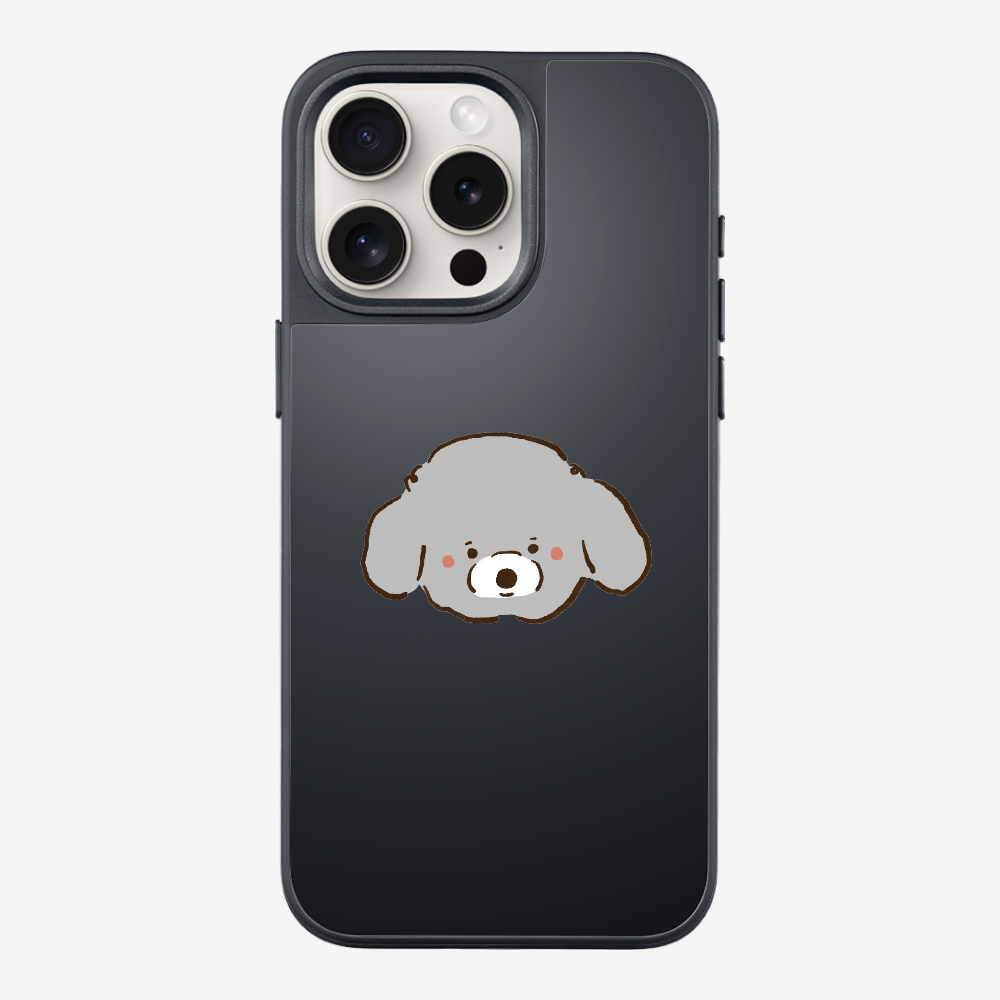 Germany Grey Poodle Phone Case