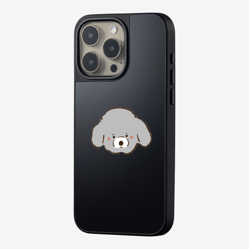 Germany Grey Poodle Phone Case