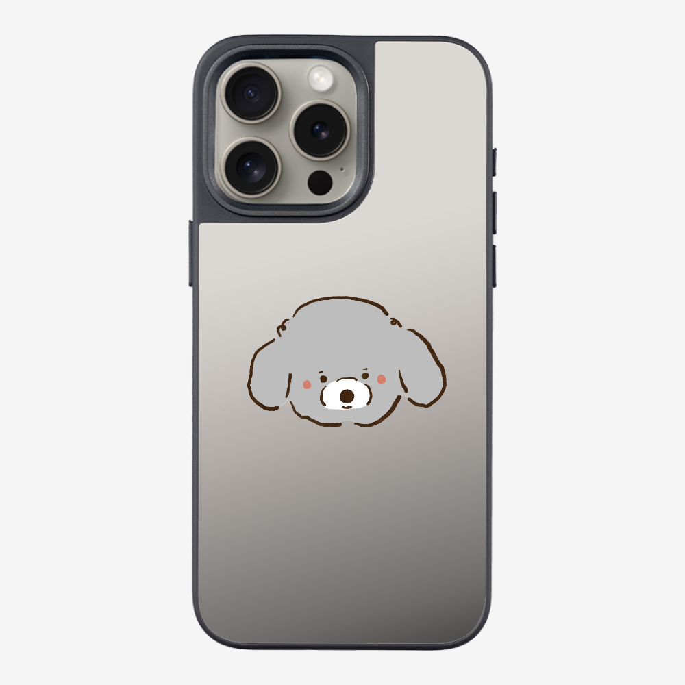 Germany Grey Poodle Phone Case