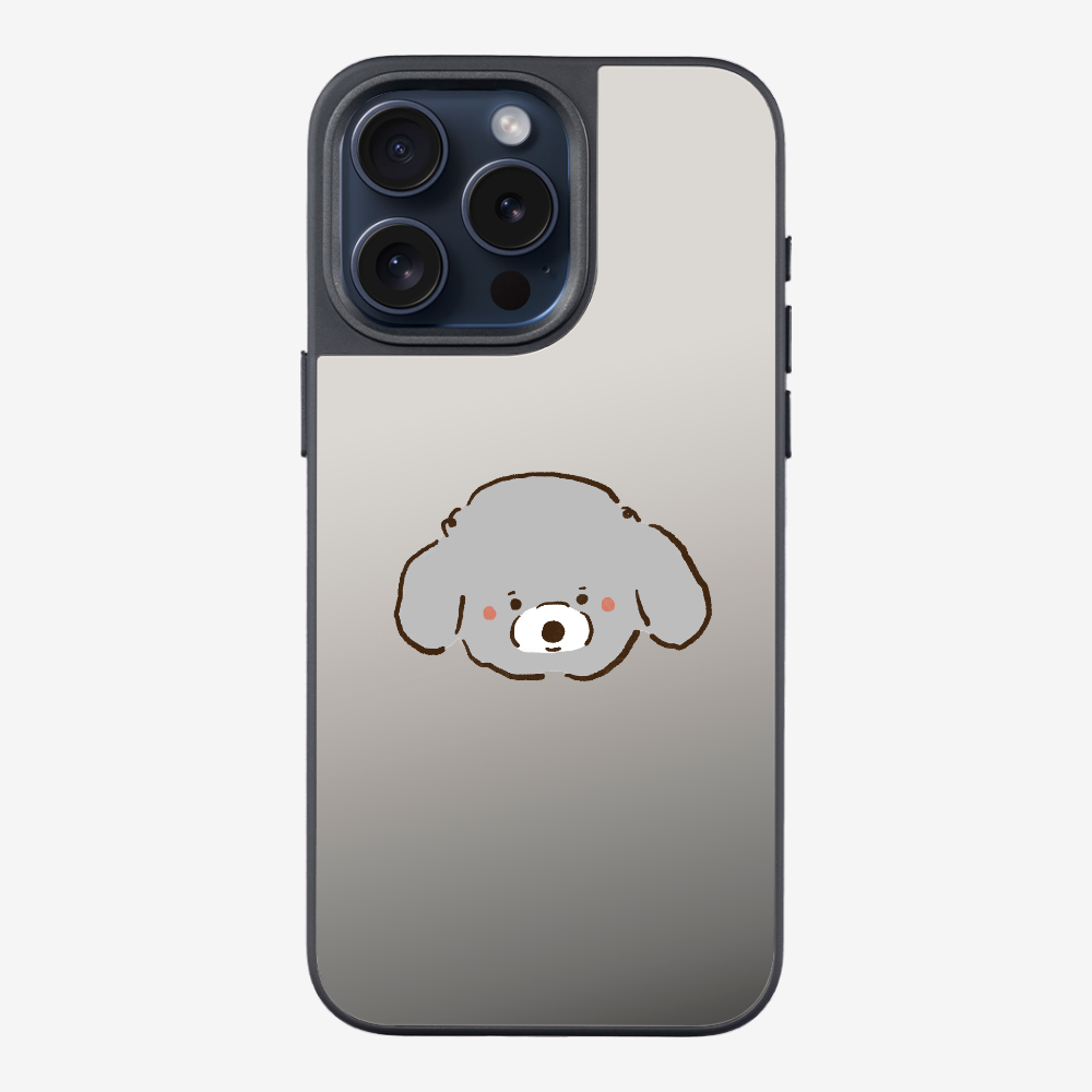 Germany Grey Poodle Phone Case