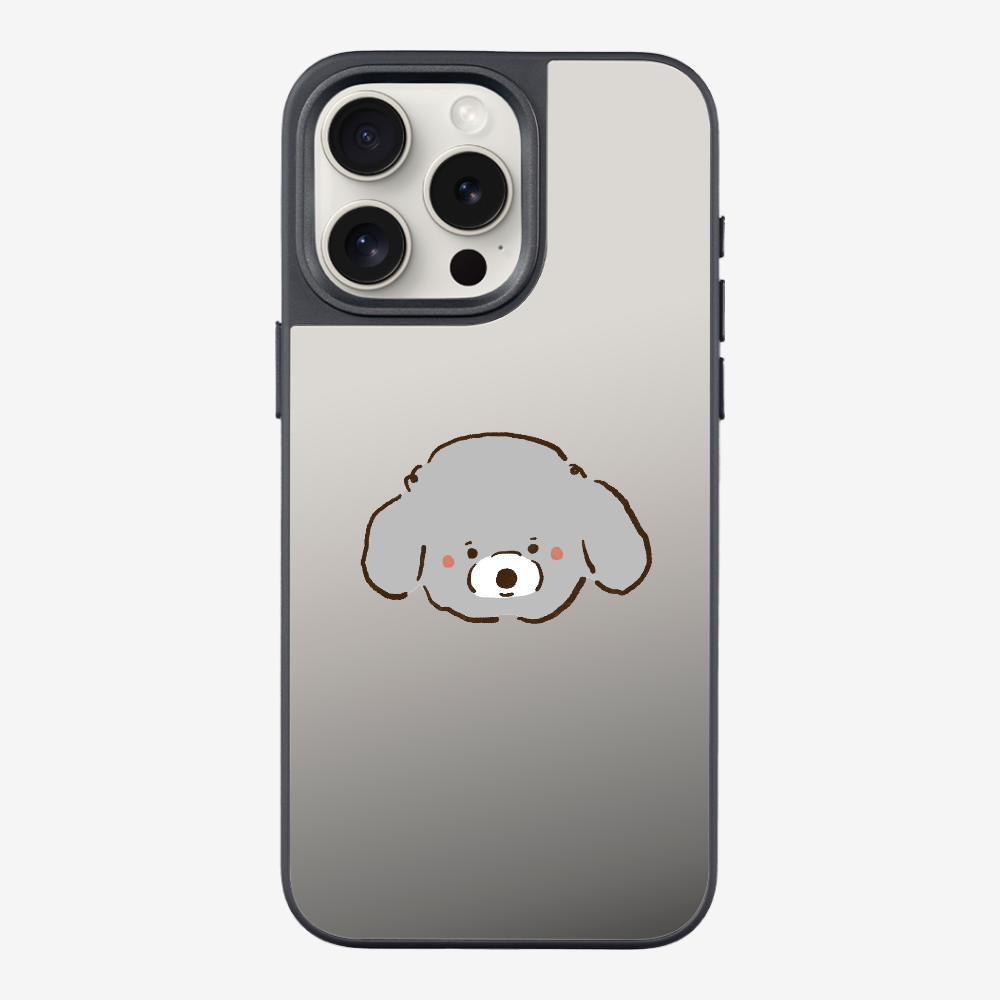 Germany Grey Poodle Phone Case