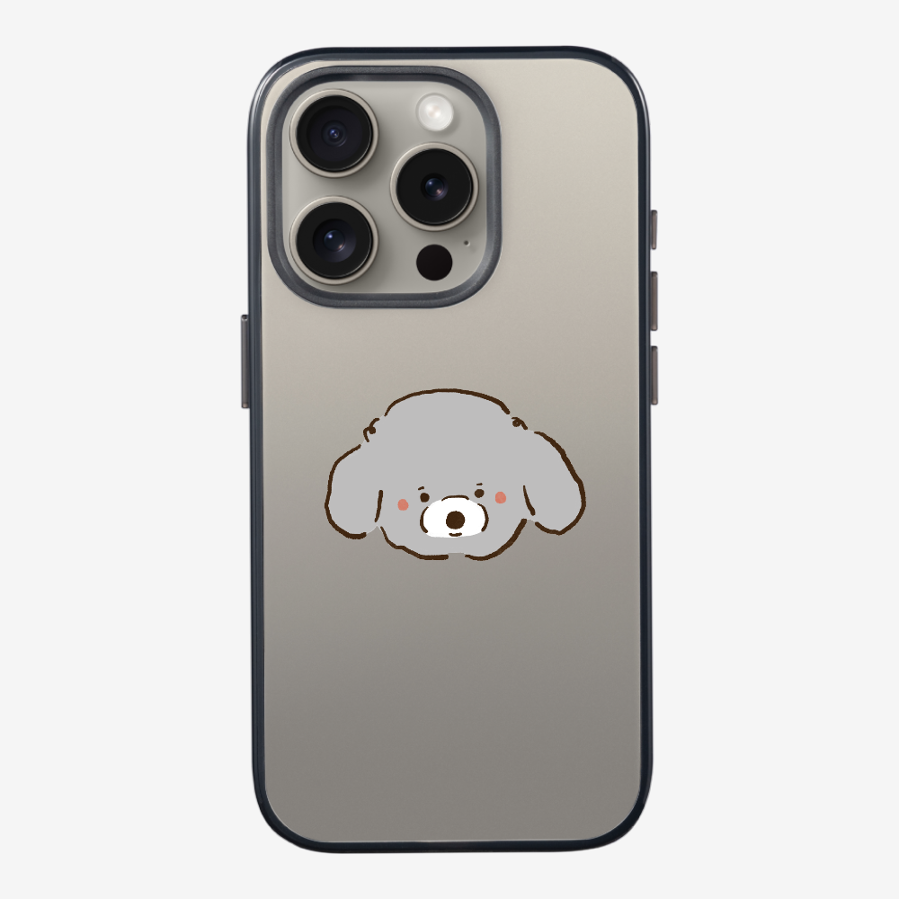 Germany Grey Poodle Phone Case