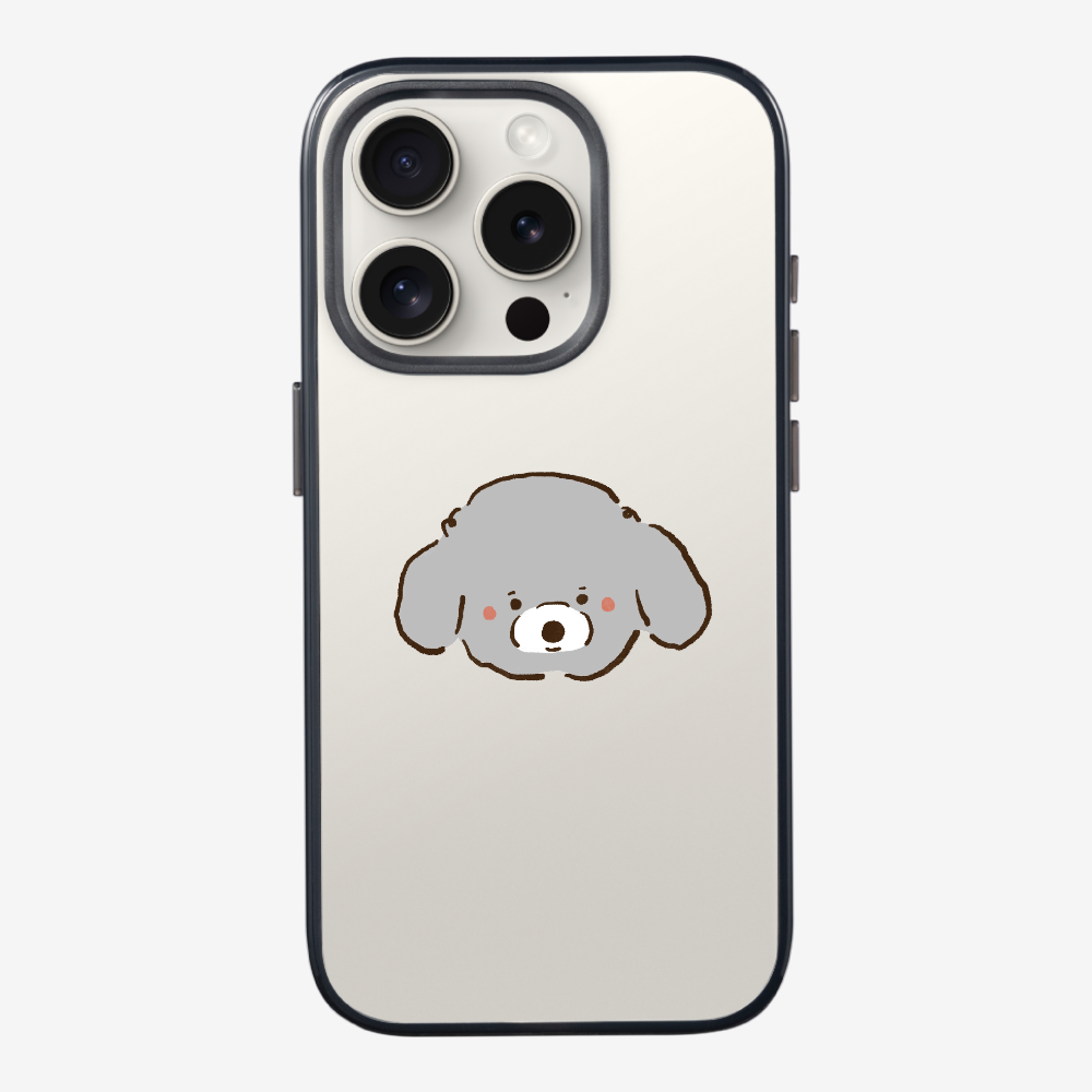 Germany Grey Poodle Phone Case