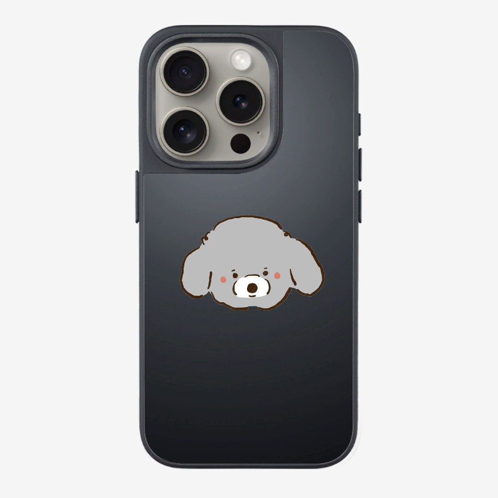 Germany Grey Poodle Phone Case