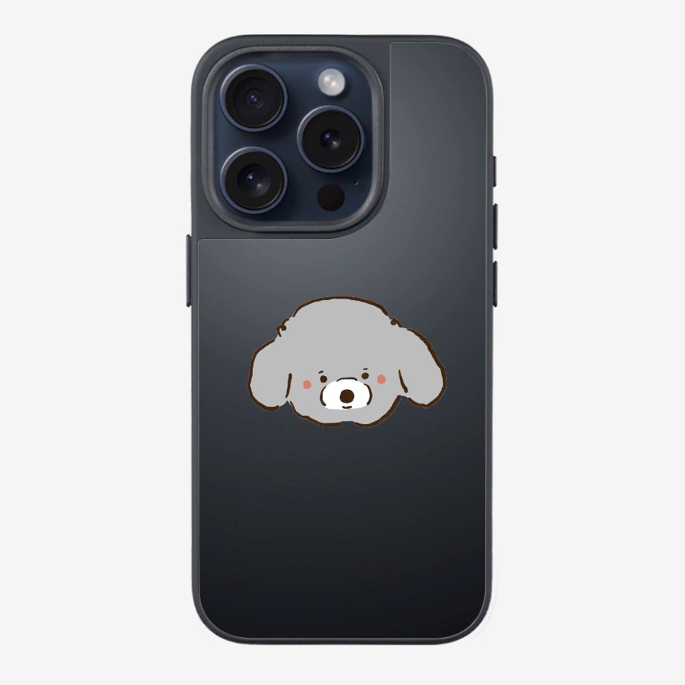 Germany Grey Poodle Phone Case