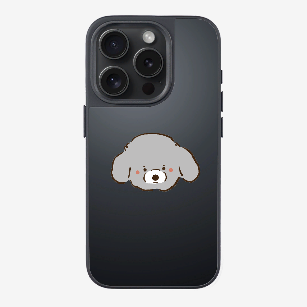 Germany Grey Poodle Phone Case