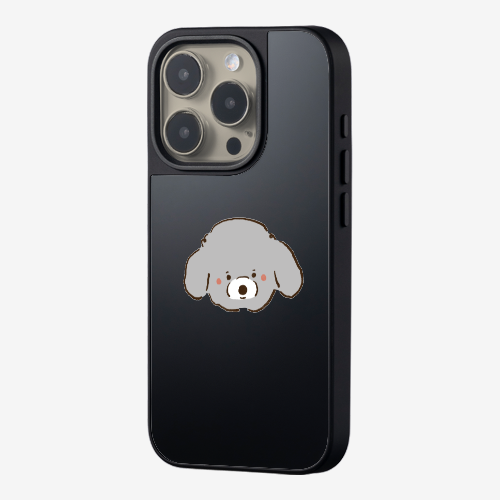 Germany Grey Poodle Phone Case