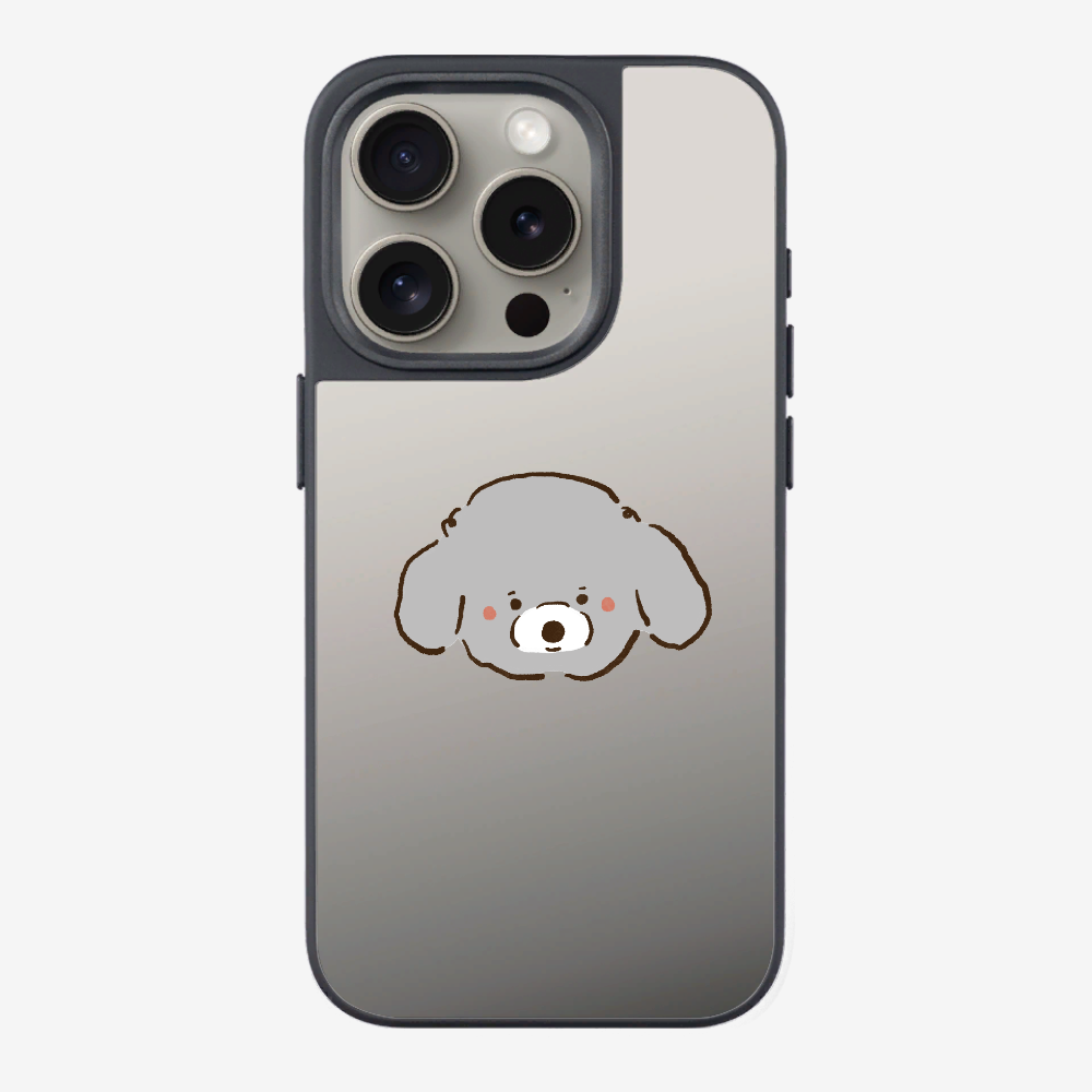 Germany Grey Poodle Phone Case