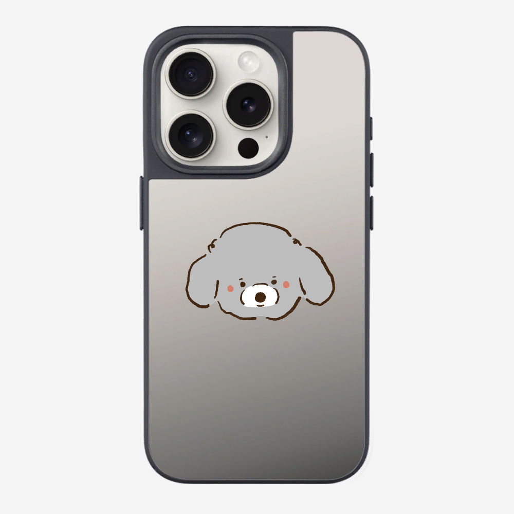 Germany Grey Poodle Phone Case