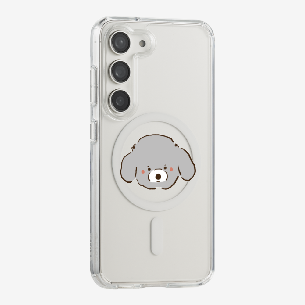 Germany Grey Poodle Phone Case