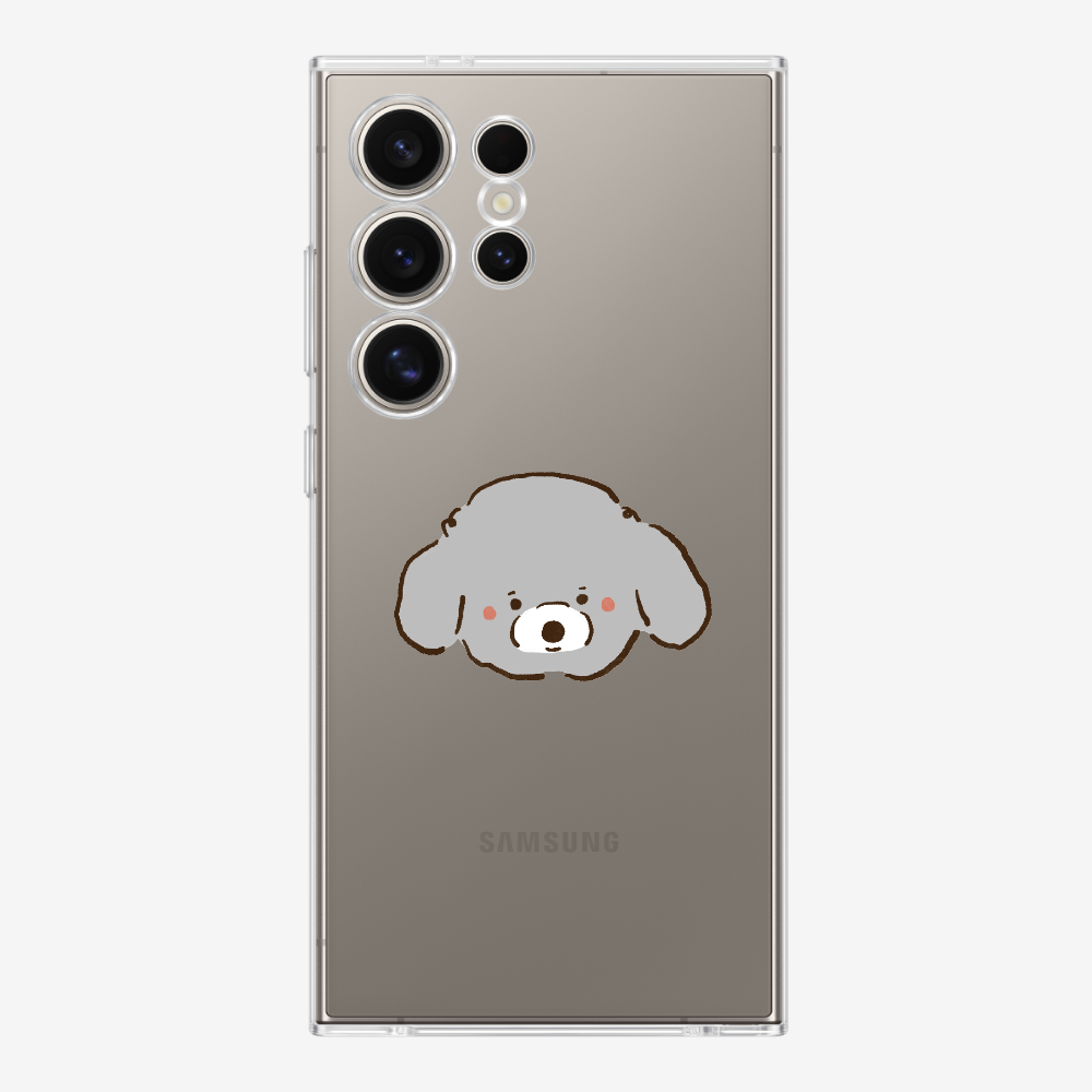 Germany Grey Poodle Phone Case