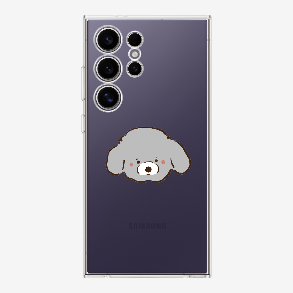 Germany Grey Poodle Phone Case