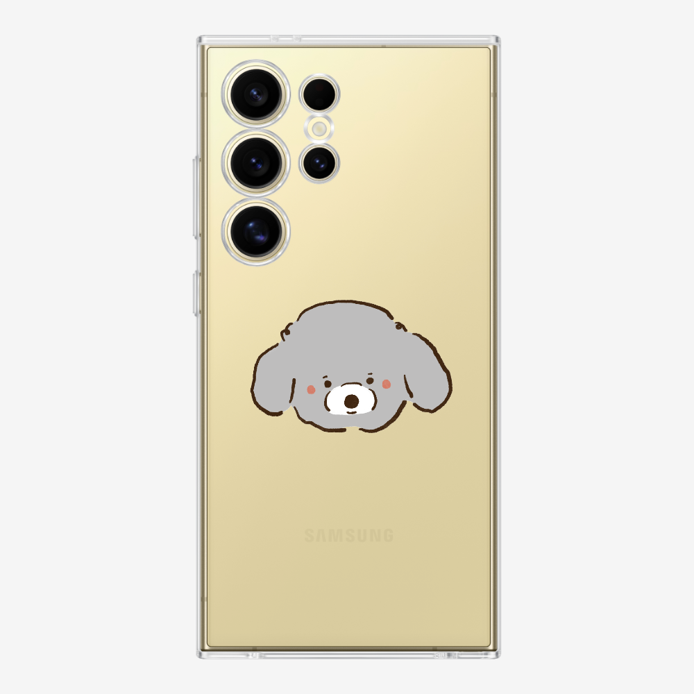 Germany Grey Poodle Phone Case