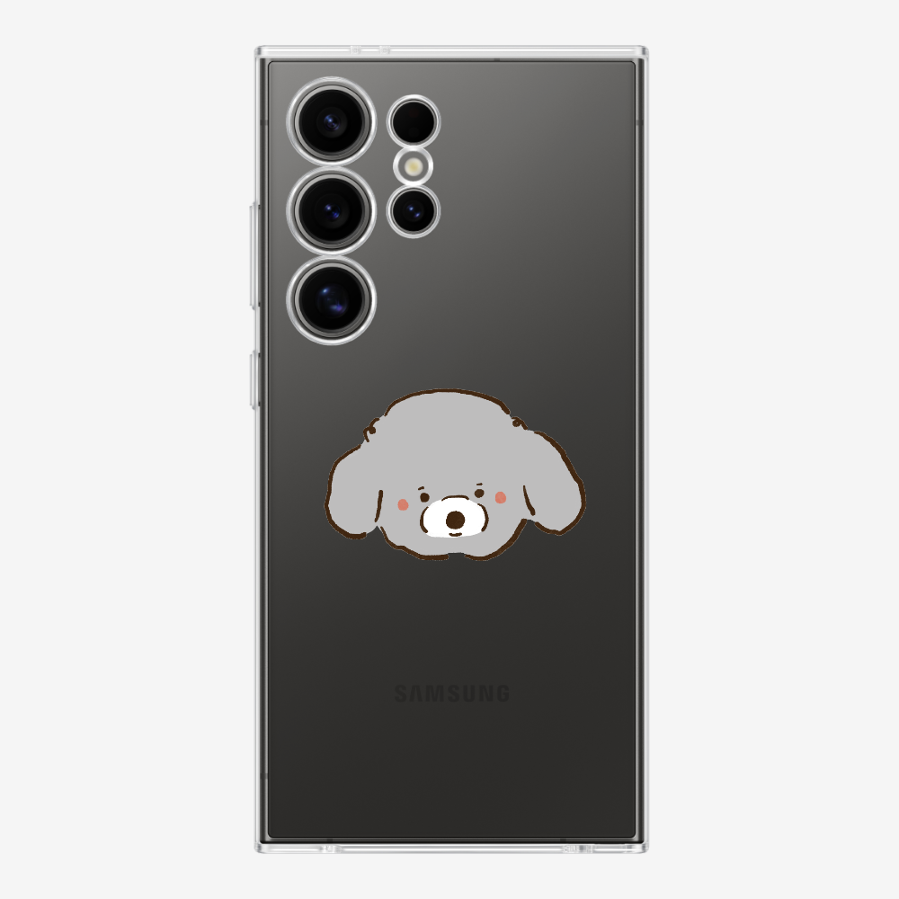 Germany Grey Poodle Phone Case