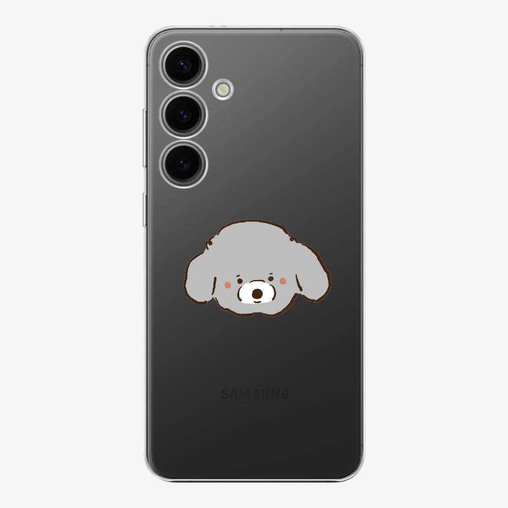 Germany Grey Poodle Phone Case