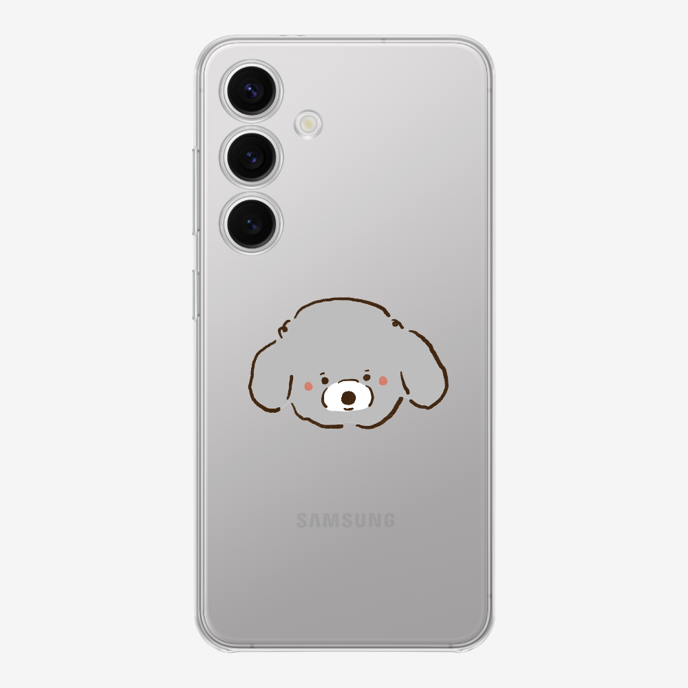 Germany Grey Poodle Phone Case