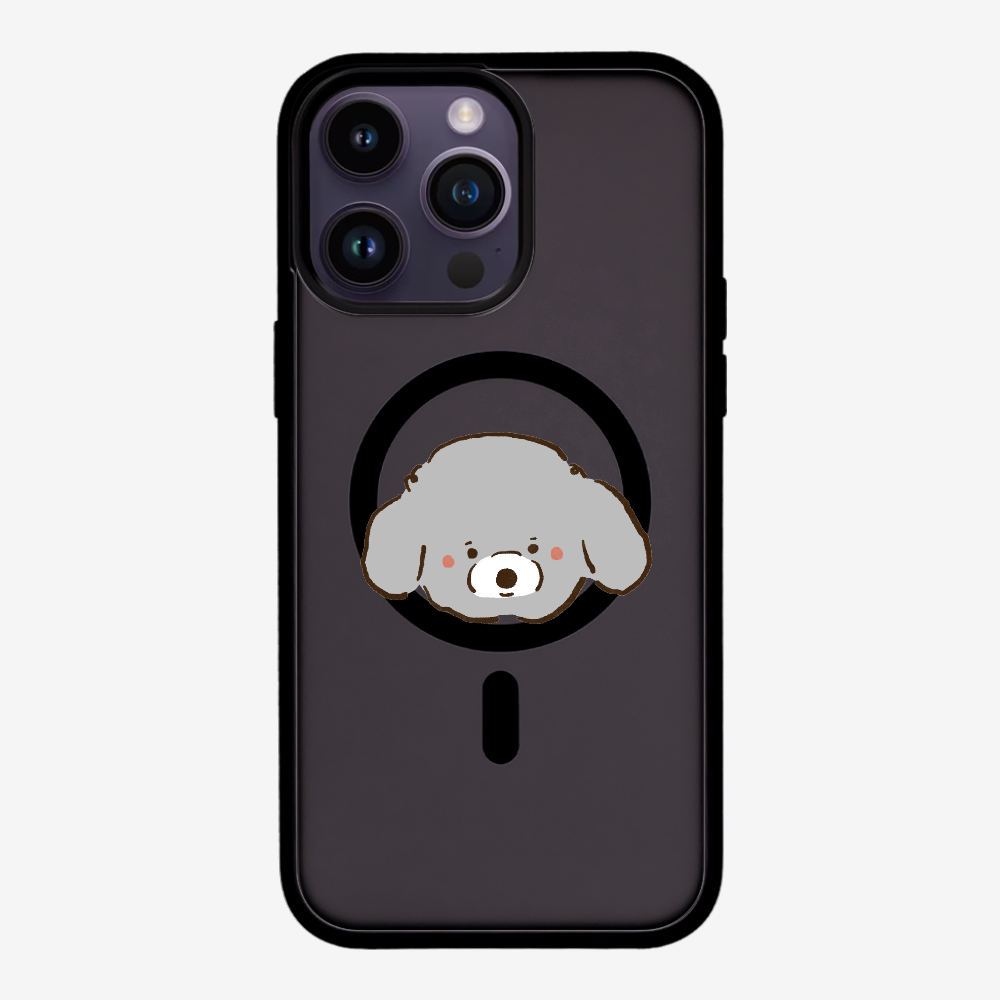 Germany Grey Poodle Phone Case