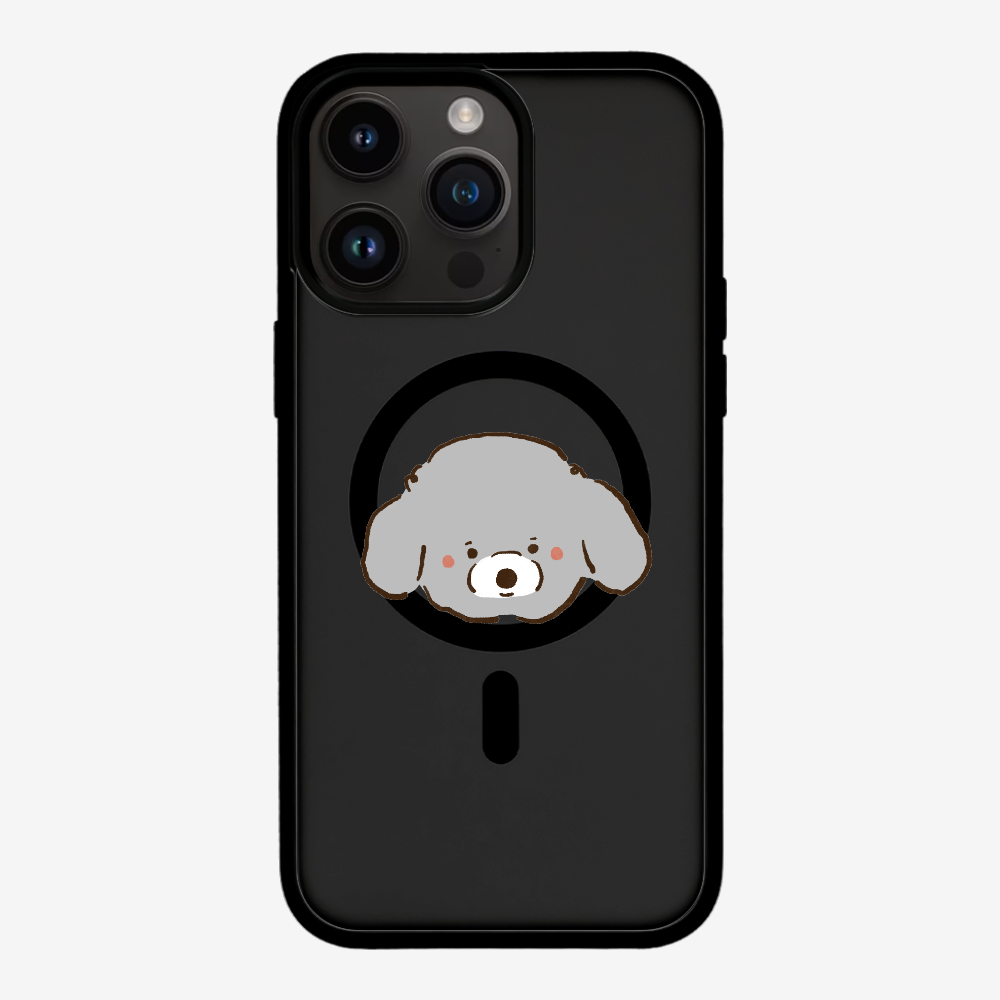 Germany Grey Poodle Phone Case