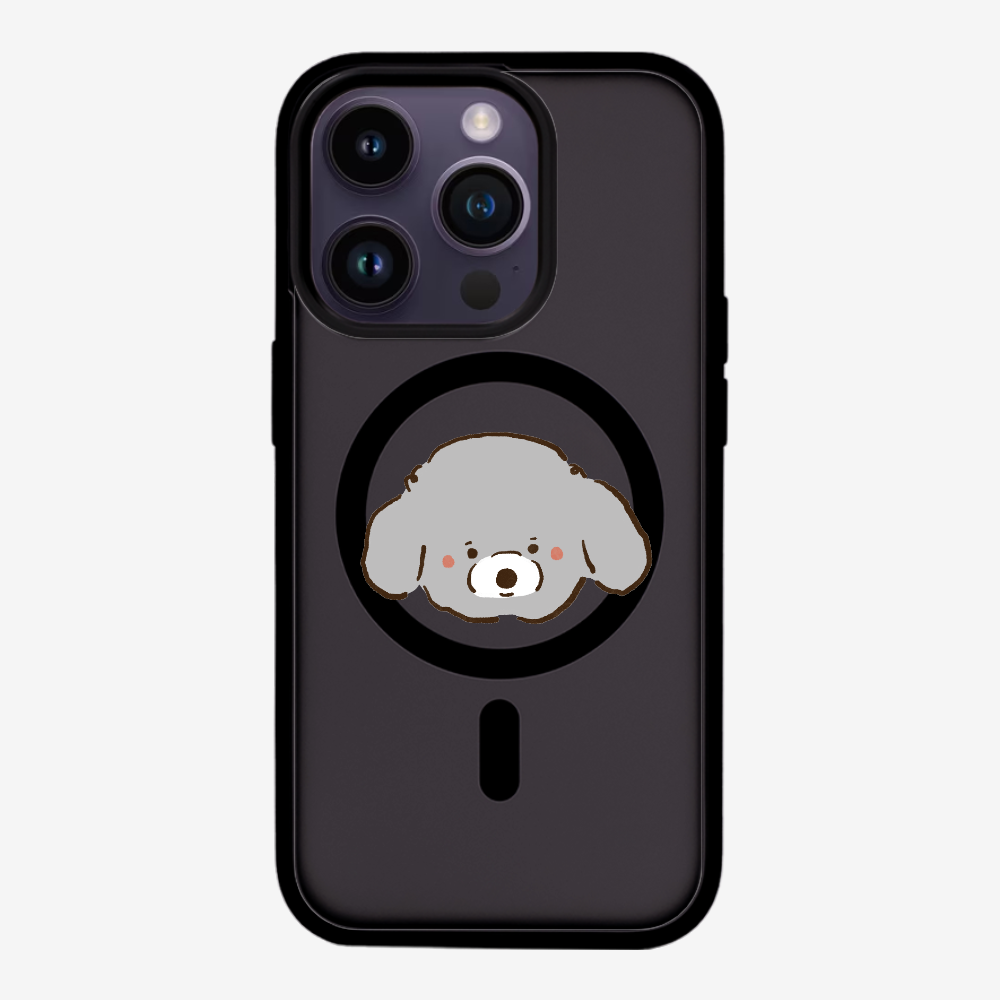 Germany Grey Poodle Phone Case