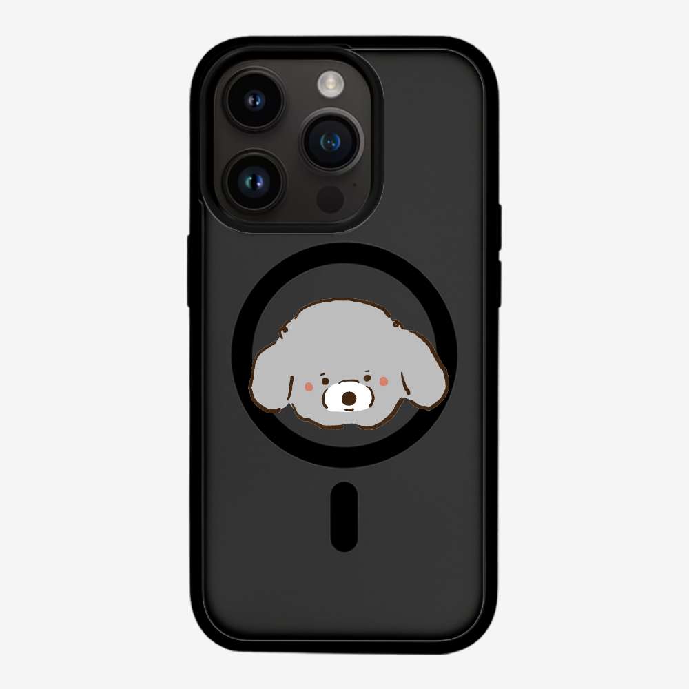 Germany Grey Poodle Phone Case