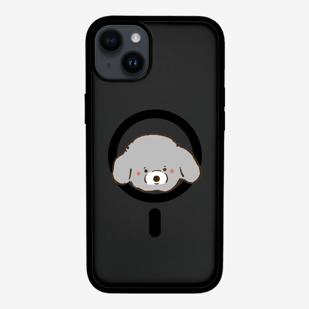 Germany Grey Poodle Phone Case