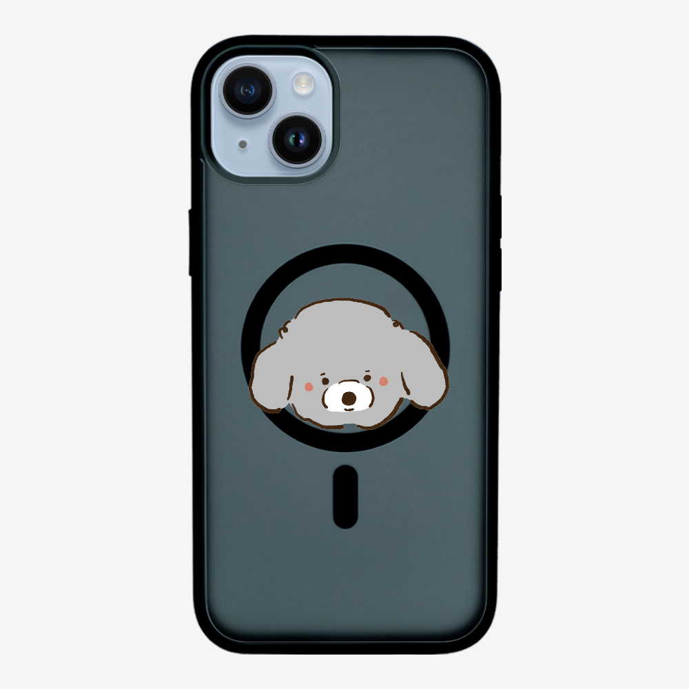 Germany Grey Poodle Phone Case