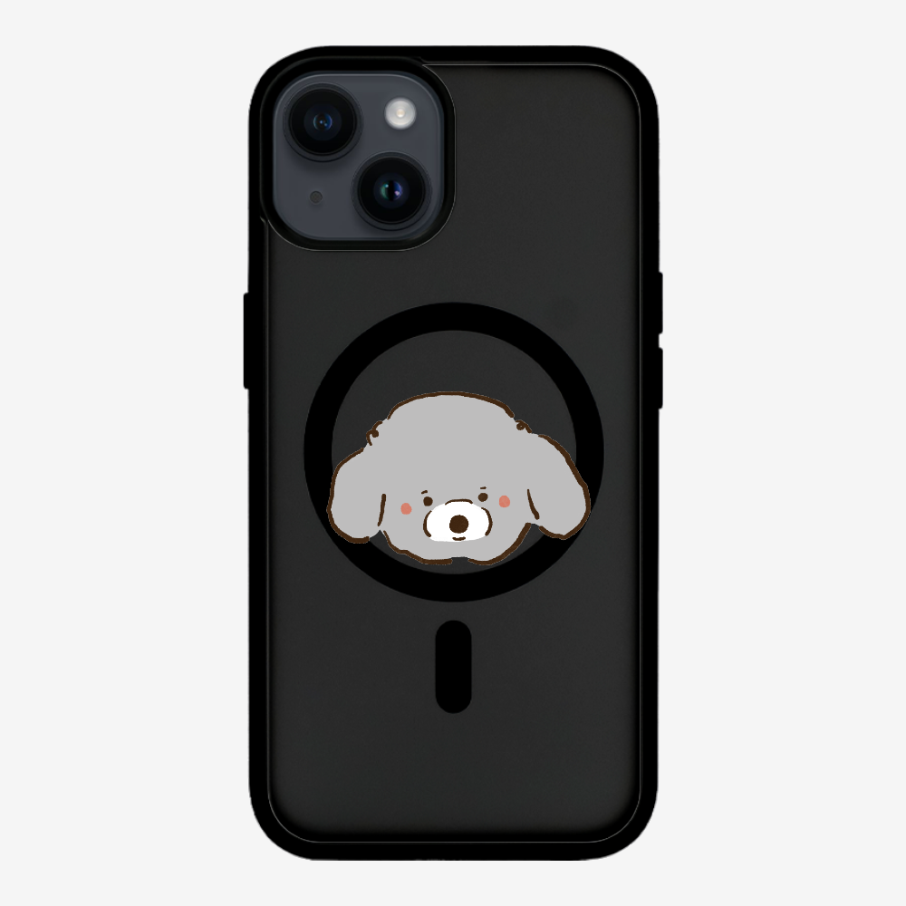 Germany Grey Poodle Phone Case