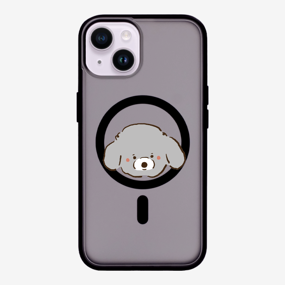 Germany Grey Poodle Phone Case