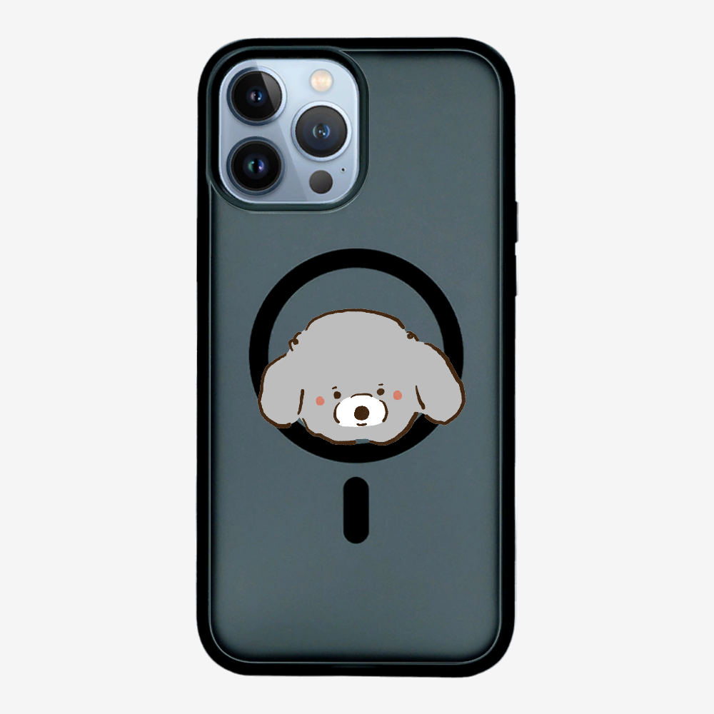 Germany Grey Poodle Phone Case